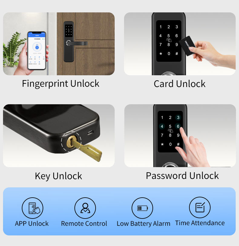 MH007 Premium Digital Hotel Door Lock