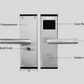 MH001 RFID CARD LOCK FOR HOTELS