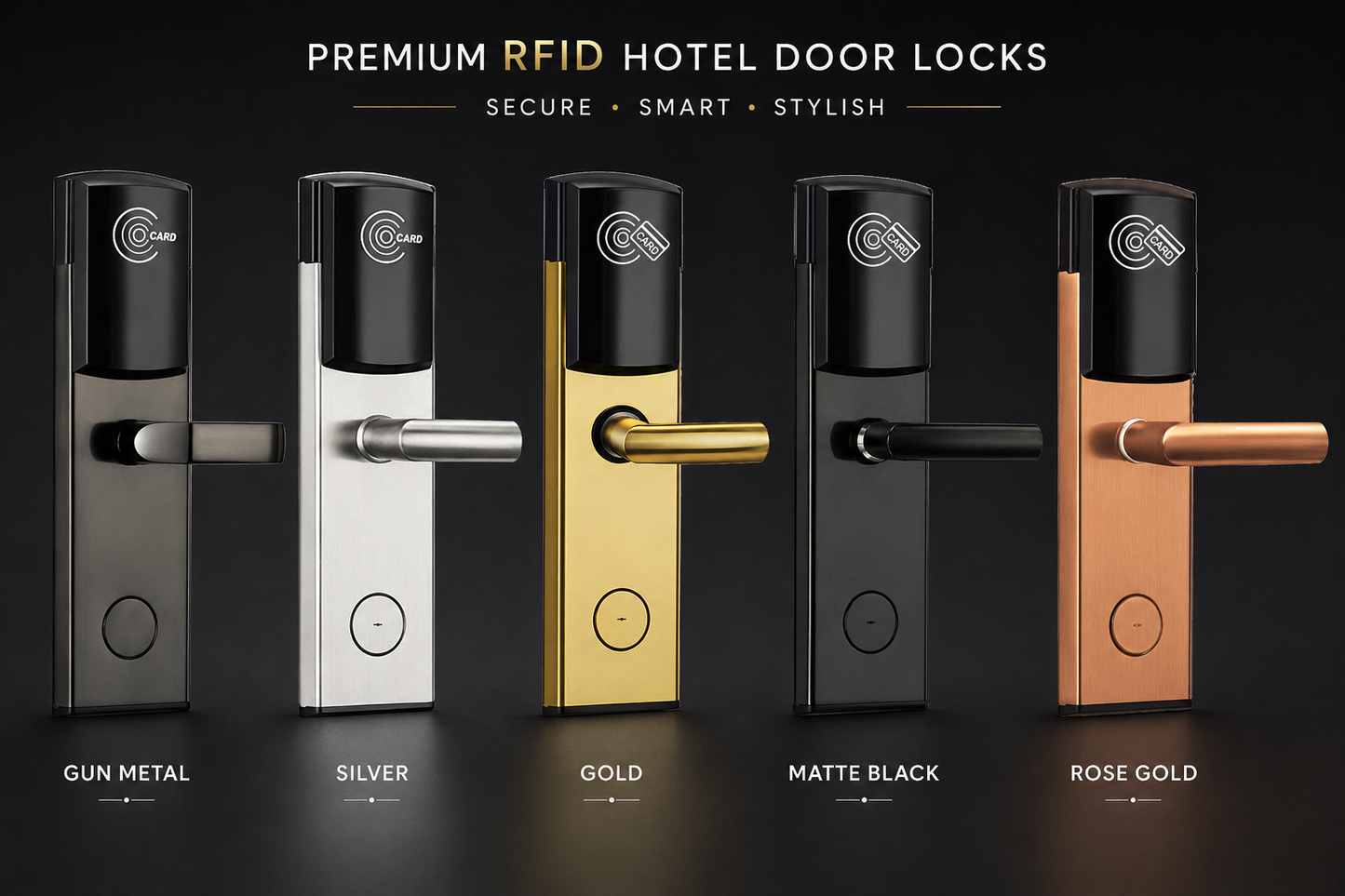 MH002 Smart Hotel Room Security Door Lock