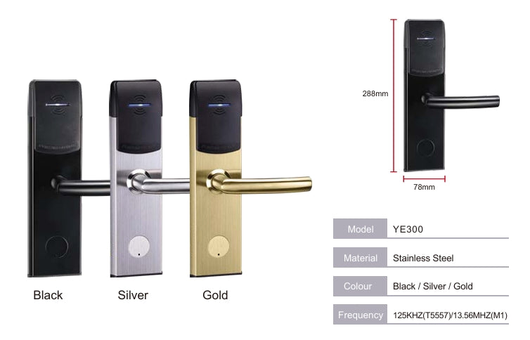 MH011 Smart Door Lock For Hotel Room Door Lock